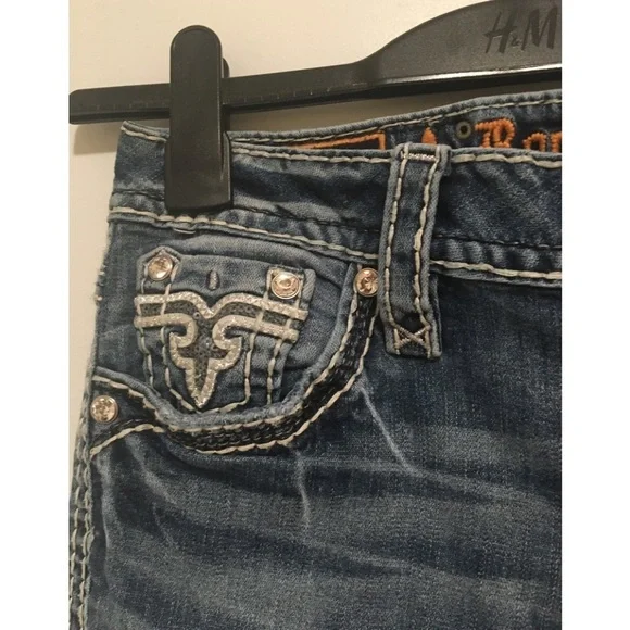 ROCK REVIVAL Jena Straight Stretch Jean ?. - Picture 6 of 16